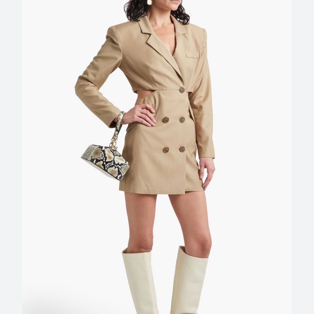 Ronny Kobo mini blazer dress